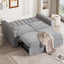 U_STYLE Convertible Soft Cushion Sofa Pull Bed ,for Two People to Sit On - Korvel