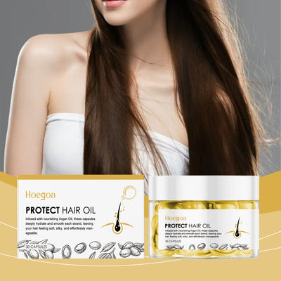 Moroccan Hair Care Essential Oil Capsules for Nourished Hair