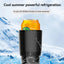 2 In1 Car Heating Cooling Cup 12V Smart Car Cup Holder Digital Temperature Display Drink Cup Warmer Cooler Mini Car Refrigerator - Korvel