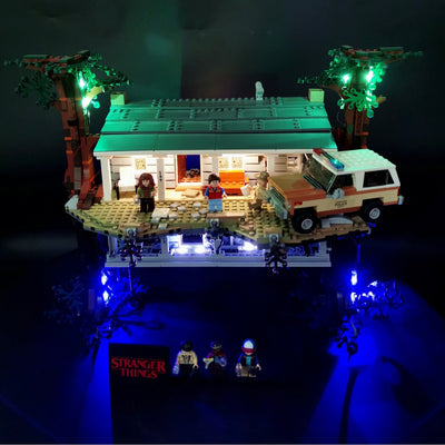 LP building block lighting is compatible with LEGO 75810 Stranger Things: Reversing the World LED lights and building block lighting - Korvel