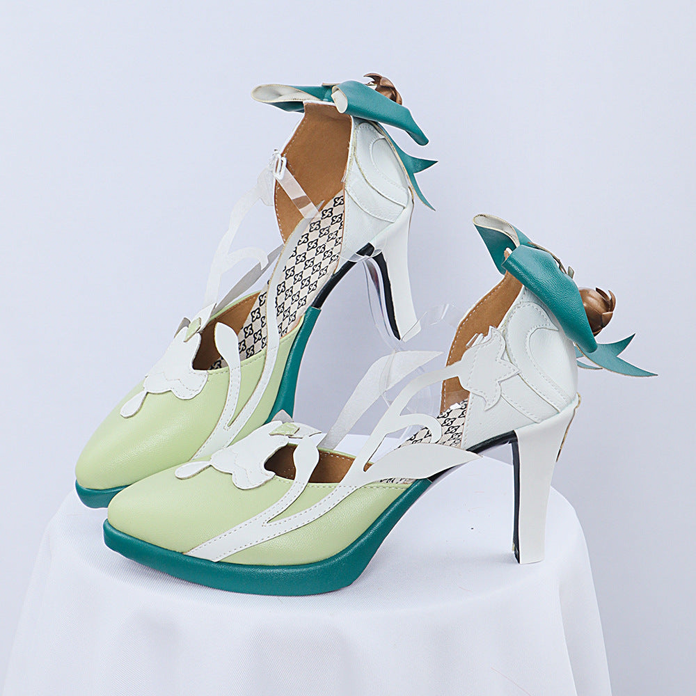 Genshin Impact cos costume perfumer Amelia cosplay costume matching shoes - Korvel