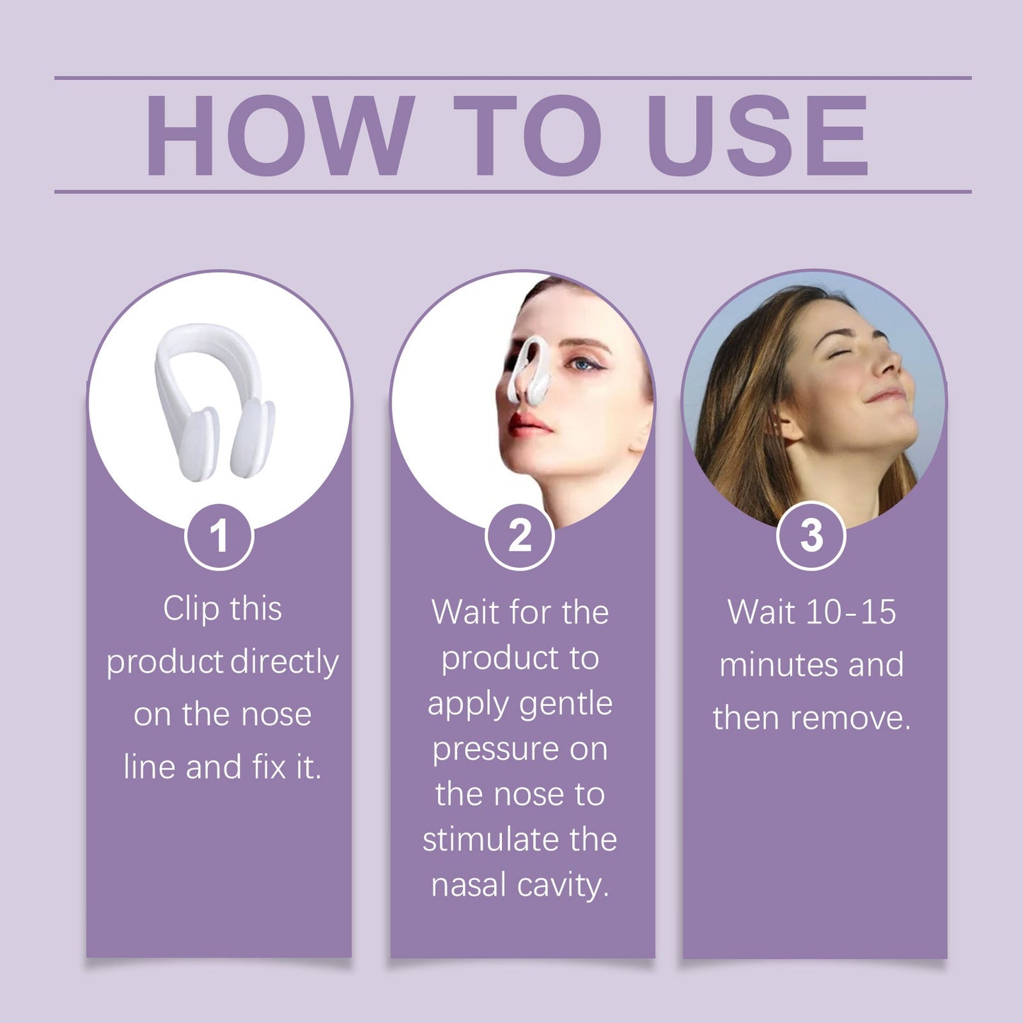 Gentle Nose Care Device for Daily Ventilation and Cleaning