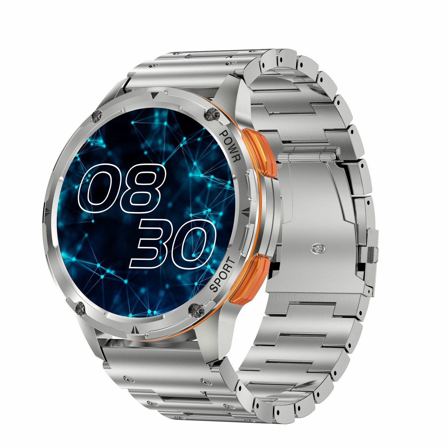 AK59 smart watch HD AMLOED screen heart rate blood pressure blood oxygen health monitoring Bluetooth call - Korvel