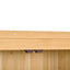 Premium Wooden Garden Shed - 3-Tier Outdoor Storage Cabinet