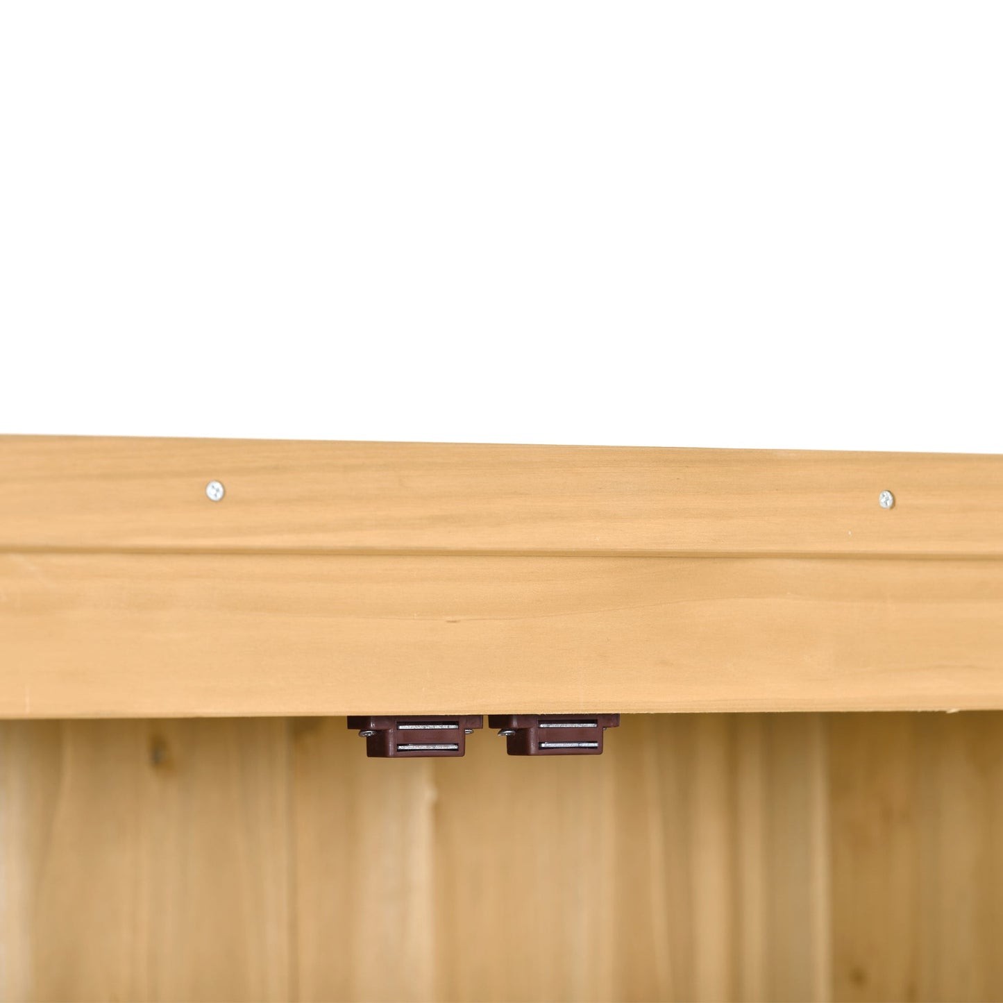 Premium Wooden Garden Shed - 3-Tier Outdoor Storage Cabinet