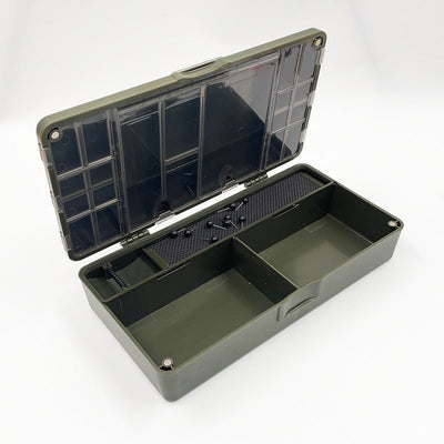 Portable Fishing Tackle Box with Magnetic Compartments