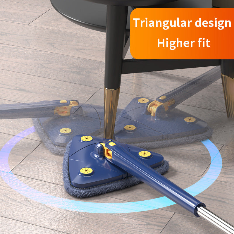 Imitation Hand Twist Hands-Free Mop Triangle Mop - Korvel