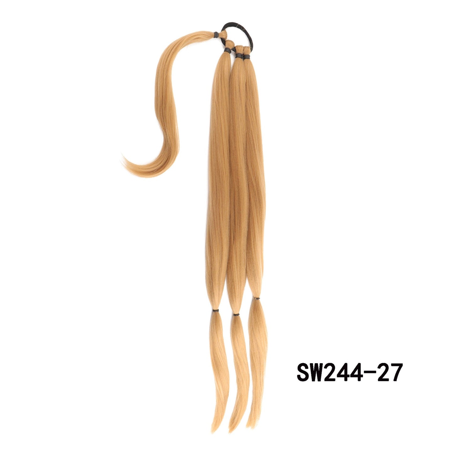 Fake Braid New Fashion Chemical Fiber Wig Female Long Braid Hair Extensions Hair Band Type Hair Extensions Braid Wig Ponytail - Korvel