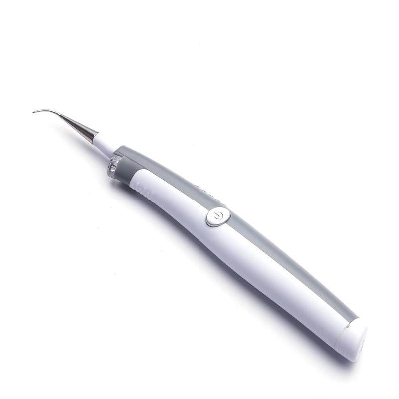 Electric Sonic Pic Tooth Stain Eraser Plaque Remover Dental Cleaning Tool Kit Tooth Teeth Whitening Sonic Tooth Pic - Korvel