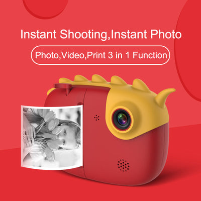 The New Shoot-And-Get High Definition Children's Camera Print Photo Camera Shoot And Get Printable DIY Graffiti - Korvel