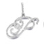 Hip Hop Grass Letter Pendant with Cuban Chain