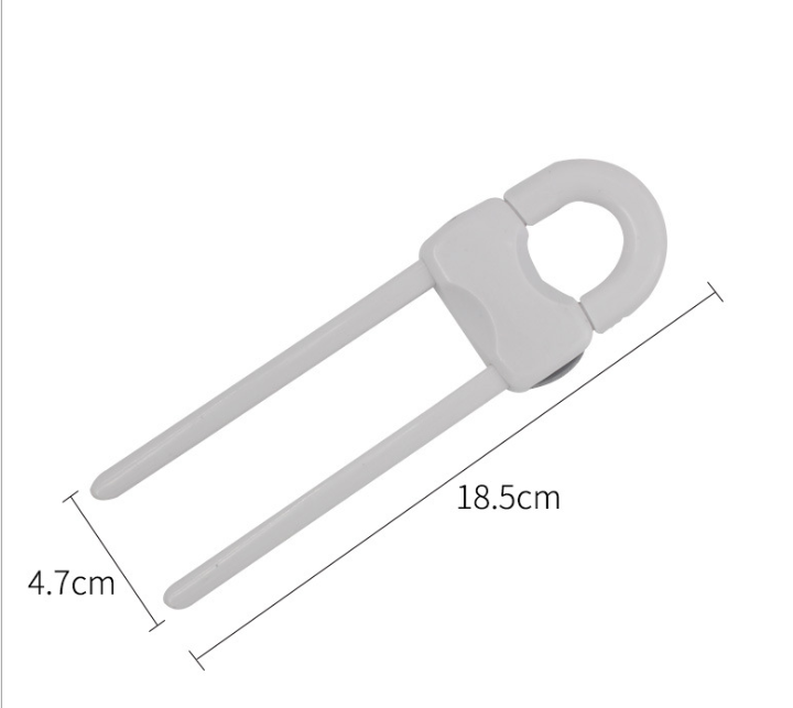 U-shaped Cabinet Lock Baby Safety Child Safety Security Child Kids Safety Baby Proof Drawer Lock For Cabinet Castle - Korvel
