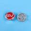 Suitable for Land Rover 62mm wheel hub cover, wheel center cover, original wheel cover, modified logo LandROVER - Korvel