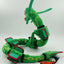 Dragon du ciel en peluche assis de 80 cm - Vert et Noir