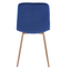 Modern Blue Dining Chair Set of 4