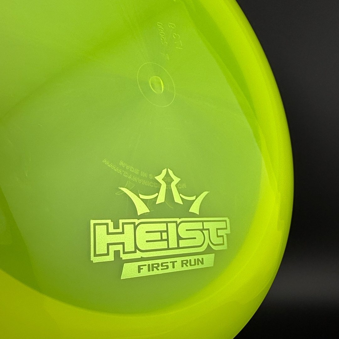 Lucid Heist - First Run Disc Golf Driver