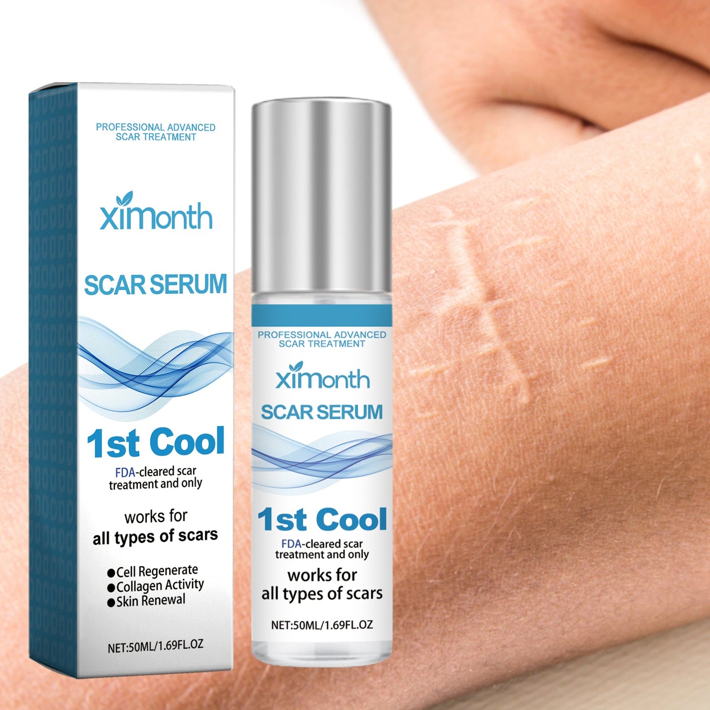 Scar Repair Serum Lightens Post-Pregnancy Scar Repair And Smoothes Body Skin - Korvel