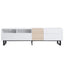Modern TV Stand for 80'' TV with Double Storage Space