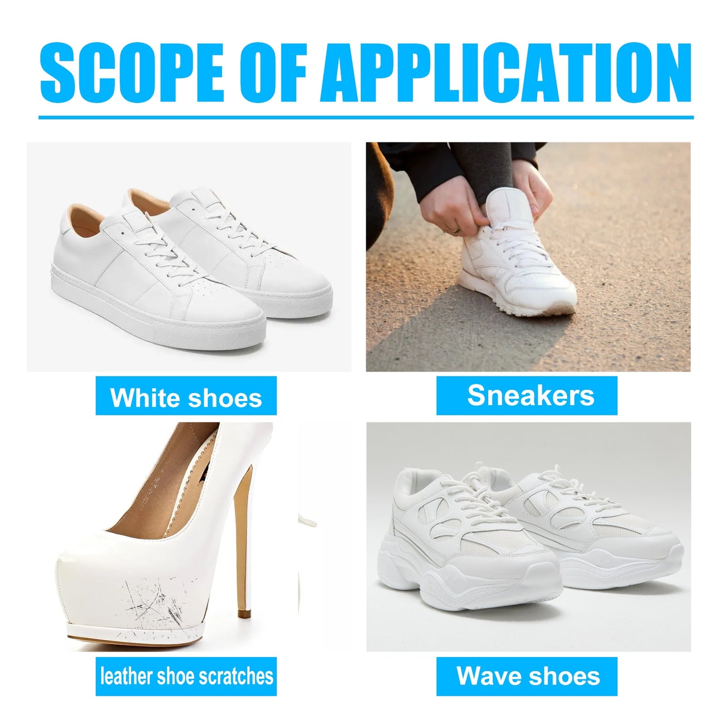 Small White Shoe Cleaner, Portable No-wash Small White Shoes Decontamination And Whitening Cleaner - Korvel