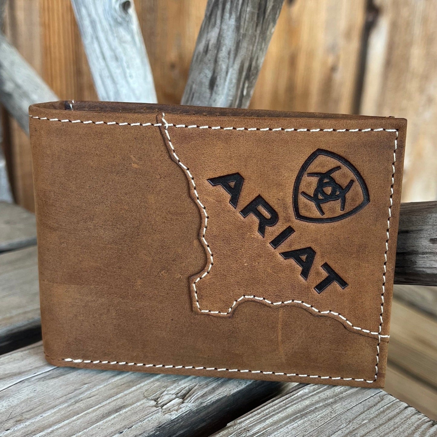 Brown Logo Bifold | Ariat - Korvel