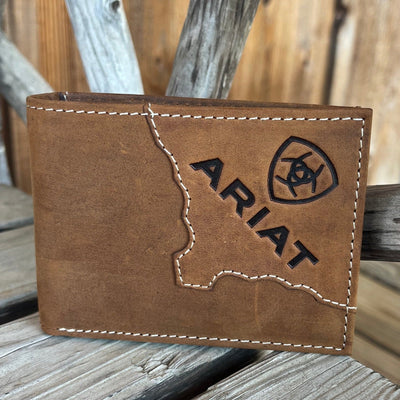 Brown Logo Bifold | Ariat - Korvel
