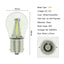 1pcs 1156 P21W BA15S 1157 BAY15D COB LED Filament Chip Car Brake Lights Auto Reverse Bulb Parking Lamp 12V Red White Yellow - Korvel