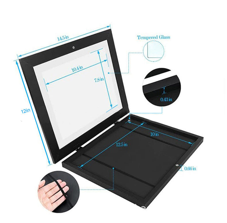 Children Art Frames Magnetic Front Open Changeable Kids Frametory for Photo Drawing Paintings Pictures Display - Korvel