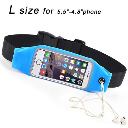 Case For Meizu m3 note U10 m3s Sports Belt Running Waist Bags Waterproof Fanny Pack Workout Cover Gym Case For Maze m3 note u10 - Korvel