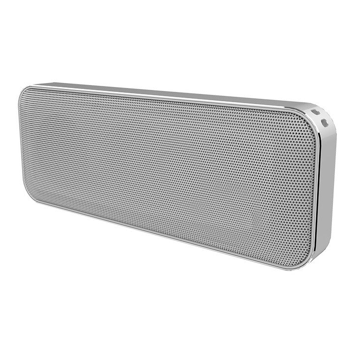 Bluetooth speaker wireless speaker square double speaker mini pocket portable metal ultra-thin exquisite bluetooth speaker - Korvel
