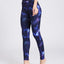 Printed Active High Waist Leggings - Korvel