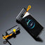 30000Mah Mini Power Bank Ingebouwde Kabel Powerbank Digitale Display Externe Batterij Draagbare Oplader Voor Iphone Samsung Xiaomi - Korvel
