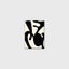 Simple modern versatile geometric monochrome black and white imitation cashmere living room floor mat - Korvel