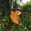 Charming Squirrel Resin Pendant for Garden Decor