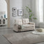 Canapé-lit futon convertible 3 plis - Gris foncé, Gris clair et Beige