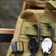 New Outdoor Automatic Retractable Wire Rope Luya Anti-theft Tactical Keychain Telescopic Keychain Retractable Hook Tool - Korvel