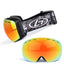 Lunettes de ski premium avec protection UV et caractéristiques anti-buée