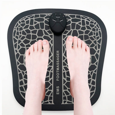 Electric EMS Foot Massager Pad for Relaxation