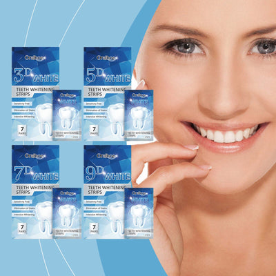 Brightening Tooth Strips, Refreshing Breath And Gently Cleaning Teeth Stains Brightening Tooth Care Strips - Korvel