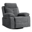 270 degree rotating electric lounge chair with Bluetooth speaker, LED light, telescopic foot pedal adjustable backrest DG - Korvel