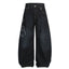 Vintage-Inspired Loose Fit Denim Trousers for Men