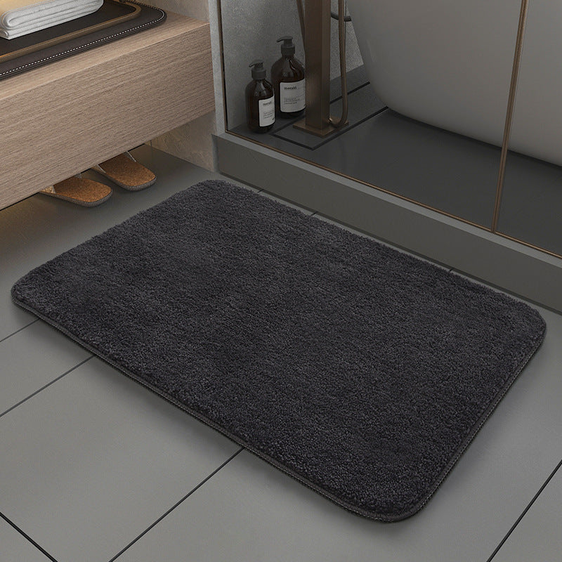 Non-Slip Rubber Mat for Bathroom and Entry Door - Household Floor Mat & Business Dust Mat, Effective Dirt Prevention - Korvel
