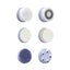 6-In-1 Hot And Cold Facial Cleanser Display Cleansing Brush Ultrasonic Facial Cleanser Pore Cleaning Silicone Beauty Instrument - Korvel