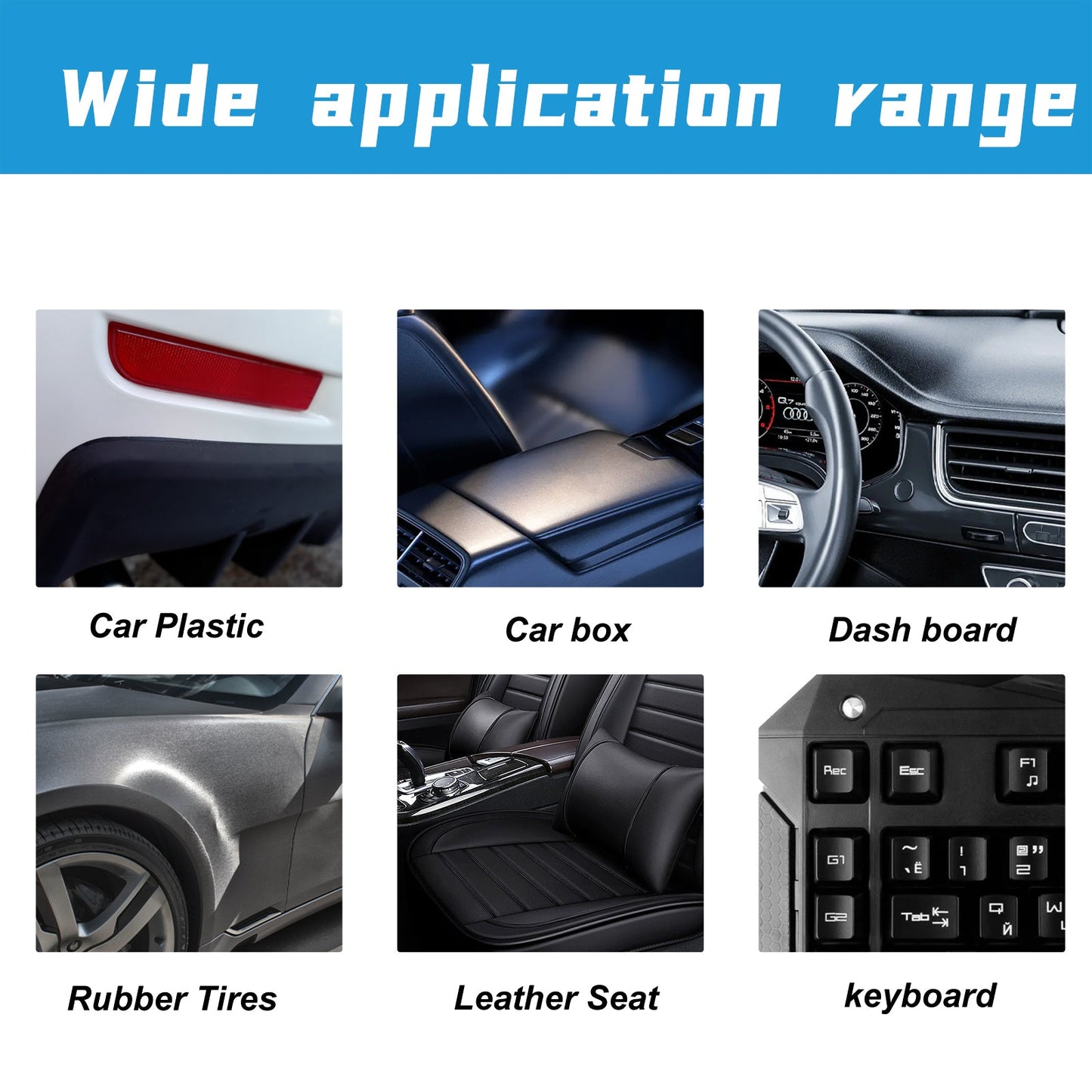 Premium Plastic Refurbishment Agent for Automotive Interiors