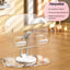 360-Degree Rotating Acrylic Tablet Stand - Foldable & Portable