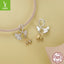 Silver Ginkgo Leaf Pendant - Premium DIY Charm