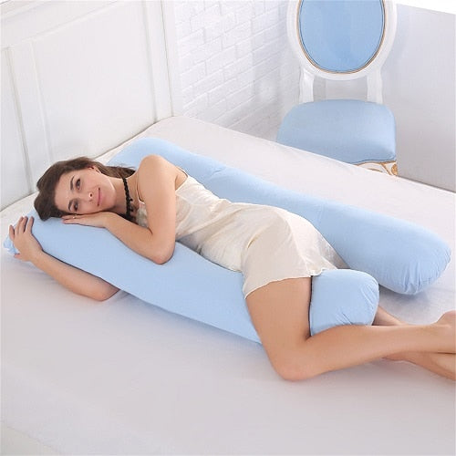 Premium U-Shape Pregnancy Pillow for Comfort and Support