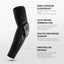 Honeycomb joint anti-collision basketball sports arm protection cycling outdoor running elbow protection - Korvel