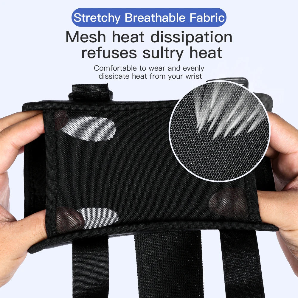 Basketball sports aluminum plate support hand pressure strap mesh breathable and anti damage protective equipment - Korvel