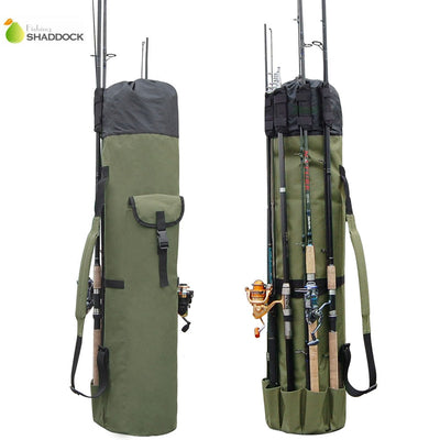 Fishing Portable Multifunction Nylon Fishing Bags Fishing Rod Bag Case Fishing Tackle Tools Storage Bag - Korvel