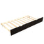 Daybed with Trundle Frame Set, Twin Size, Espresso(New SKU:WF283064AAP) - Korvel